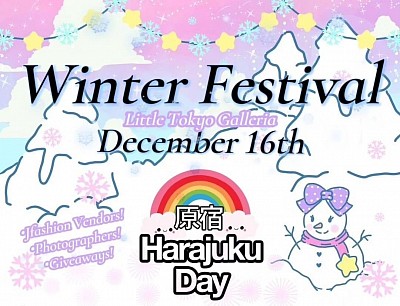 Harajyuku Day Sat. 12/16/2023