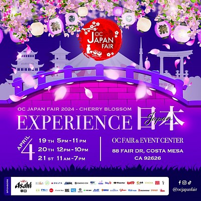 OC Japan Fair Spring Fri, Sat, Sun, 04-19-21/2024
